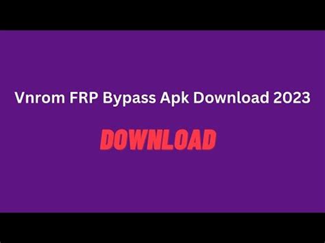 vnrom frp 2023